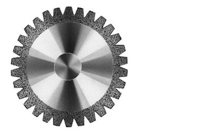 Diamant disk ozubený sypaný D44,5mm 220