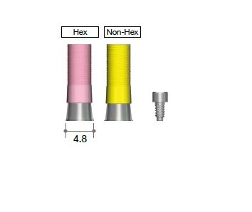 MEGAGEN AR CCM Cylinder ø4.8 - Yellow