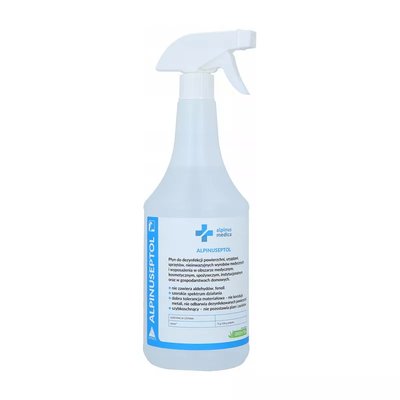 ALPINUS GREEN TEA płyn do dezynfekcji powierzchni i wyposażenia 1L