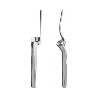 Pinzeta na artikulační papír - Zahnutá