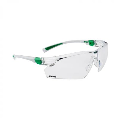M+W Ochranné brýle Light transparent (bílo-zelené)