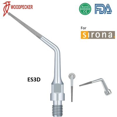 Końcówki do skalera Woodpecker SIRONA ENDO z nasypem diamentowym - WARIANTY