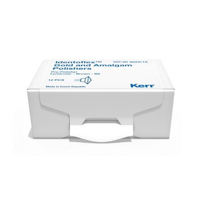 Identoflex Guma Gold/Amalgam hnědá kalíšek 12 ks