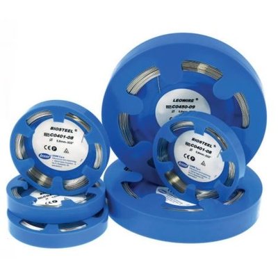 BIOSTEEL pružný tvrdý laboratorní drát s nízkým obsahem niklu .036, 500 g