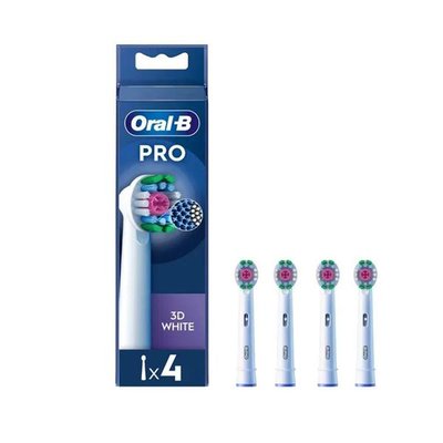 Oral-B náhradní hlavice 3D white 4ks