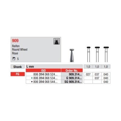 Diamant FG 909.040G (5ks/bal)