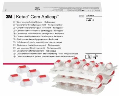 Ketac Cem Aplicap - fixační cement, 50ks