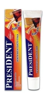 PresiDENT Kids 3-6 COLA dětská zubní pasta 50 ml