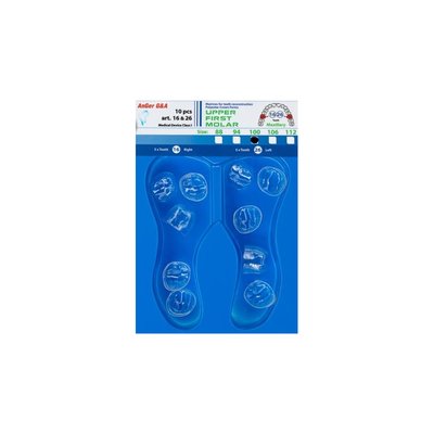 Formówki poliestrowe trzonowce górne 10szt