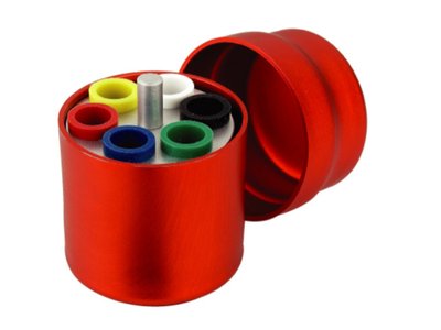 Endo box na gutaperčové čepy - Small Round Type A, červený (803-003)