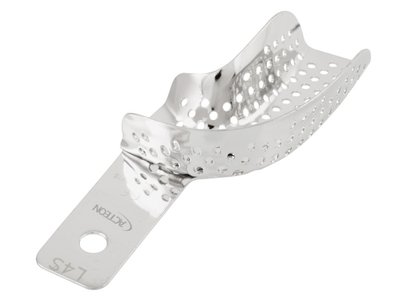 3040_L4S Perforovaná otiskovací lžíce poloviční, levá strana, 37x57mm