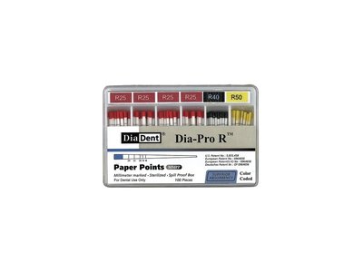 Diadent - Papierové čapy Dia-Pro R: