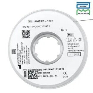 Drut okrągły NiTi .012" MaxiFlex szpula 381mm/15"