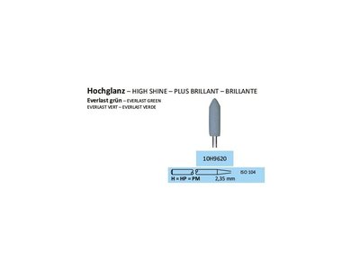 Leštící guma EVERLAST ZELENÁ H9620 10ks