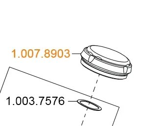 KaVo EXPERTtorque - tlačítko