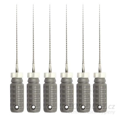 PURE K-files ISO 08 kořenové nástroje 21mm, 6ks