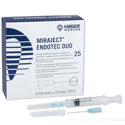 Miraject Endotec Duo 0,3 - 0.3 x 25 mm