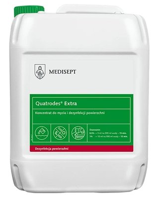 QUATRODES Extra 5L Koncentrat do mycia i dezynfekcji wyrobów medycznych