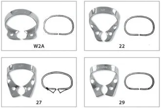 Fit Kofferdam spona Bicuspid č. W2A bez krídelok