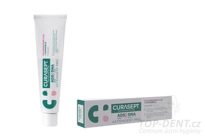 Curasept ADS DNA Astringent Pro gelová zubní pasta (0,20% CHX), 75ml