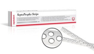 SeptoProphy Strips - paseczki do profilaktyki metal. 0,05mm 10szt/op. 4mmx100mm