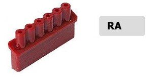 Endobox wkłady E0249 E0249 RA kątnica ciemnoczerwone/bordowe (do boxu E0248)