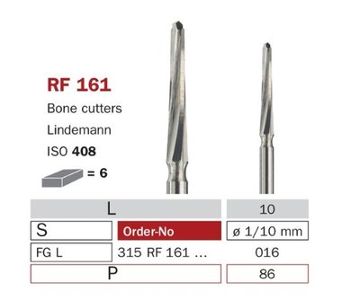 Diaswiss RF 161, 6ks/balení - 016 mm