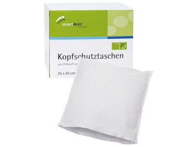 Smart ochranné návleky na opěrku hlavy, 25x25cm bílé, 500ks