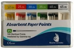 Sączki papierowe Sure-Endo - Greater Taper 0.04 i 0.06 (100szt.)