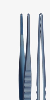 Medesy 1144 a 1145 - Tweezers for pins and abutments - Titánové pinzety na čapy a nadstavce