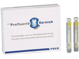 Profluorid® Varnish - Packung 200 x 0,4 ml Single Dose Karamel, Zubehör