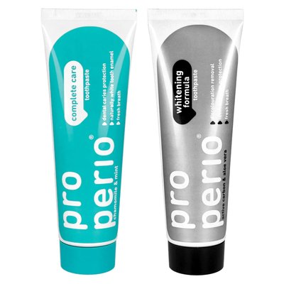 Pasta do zębów Pro perio 125 ml - aktywny węgiel i aloes