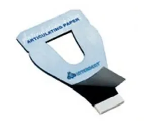 Artikulační papír 40 µm 6×10 listů modrá podkova