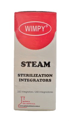 Test do autoklávu Integrator Wimpy 250 ks