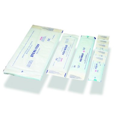 Samouzavíratelné sterilizační sáčky Steri-Tov® do autoklávu, 200 ks, 60 x 100 mm