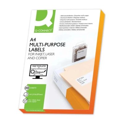 Etikety univezrální, bílé, 52,5 x 29,7 mm (bal.4000ks)