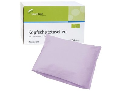 Smart ochranné návleky na opěrku hlavy, 25x33cm lila, 500ks