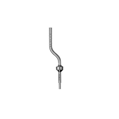 Osteotome Bone-Pusher #5.32 angled, 3,2mm cylindri