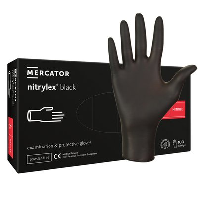 Rukavice Mercator Nitrylex black - M