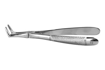 Kleszcze ekstrakcyjne Berten fig. 49B zagięte Daddy D Pro