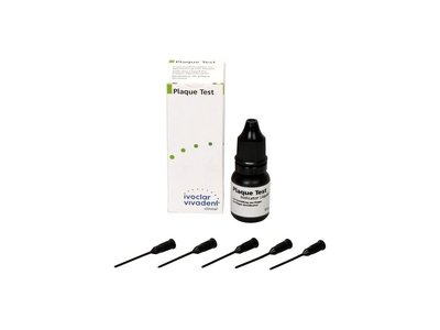 Plaque Test - fluorescentní odhalující tekutina