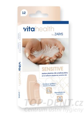 Sada náplastí pro citlivou pokožku VitaHealth SENSITIVE (12 ks)