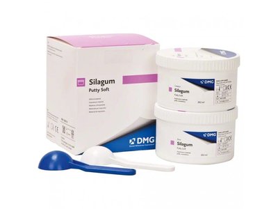 Silagum Putty Soft - otiskovací hmota, 2x262ml