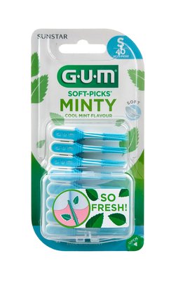 GUM Soft Picks Comfort Flex Small mezizubní kartáčky 40 ks
