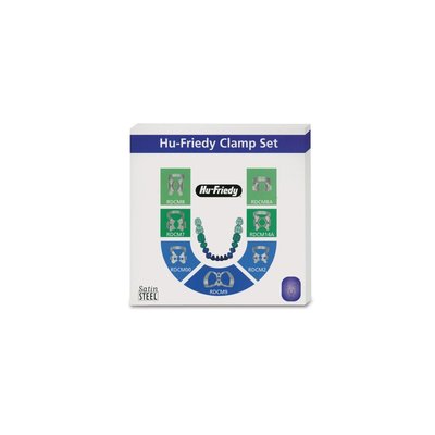 Rubber Dam spony Starter Kit 7ks