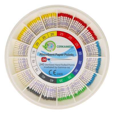 Sączki papierowe 6% 240 szt. Cerkamed