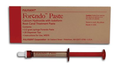 FORENDO PASTE -pasta wodorotlenku wapnia z Jodoformem