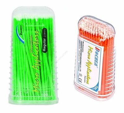 APLIKATORY MICROBRUSH - zielone