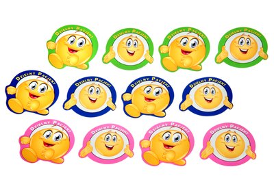 Zabawka - Naklejki dzielny pacjent 6 szt.