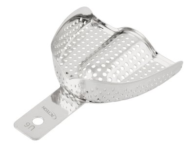 3040_U6 Perforovaná otiskovací lžíce pro horní čelist, 73x62mm